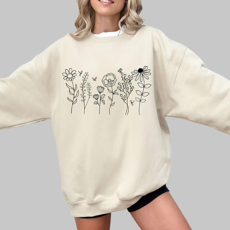 Wild Flowers Breathable T-Shirt