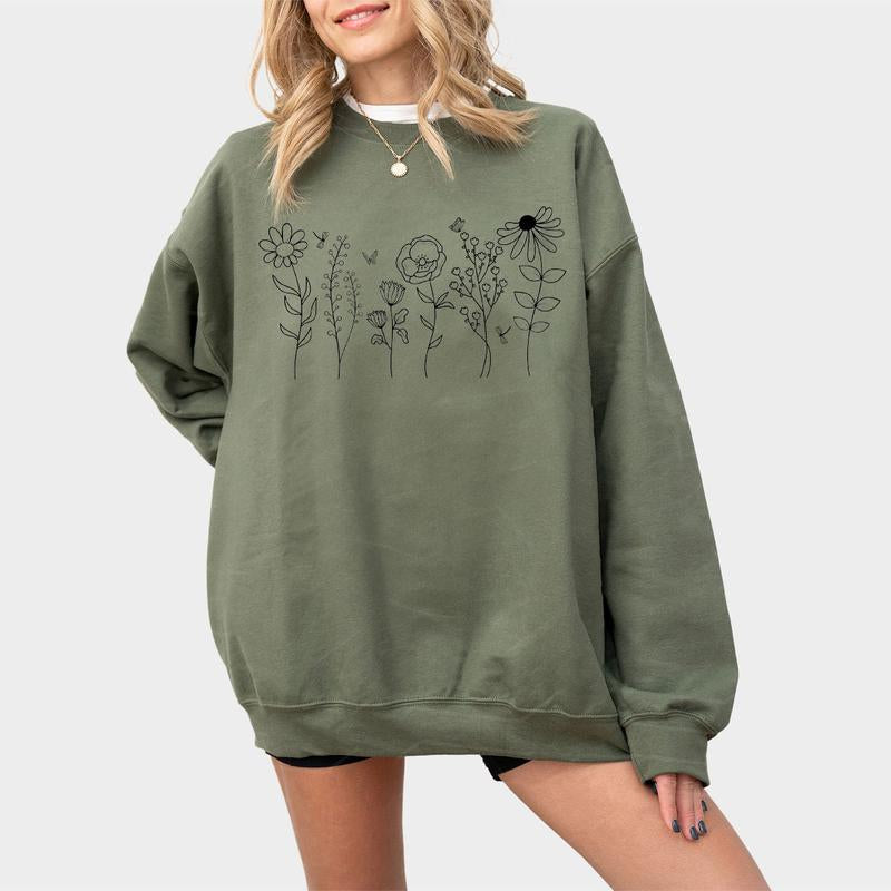 Wild Flowers Breathable T-Shirt
