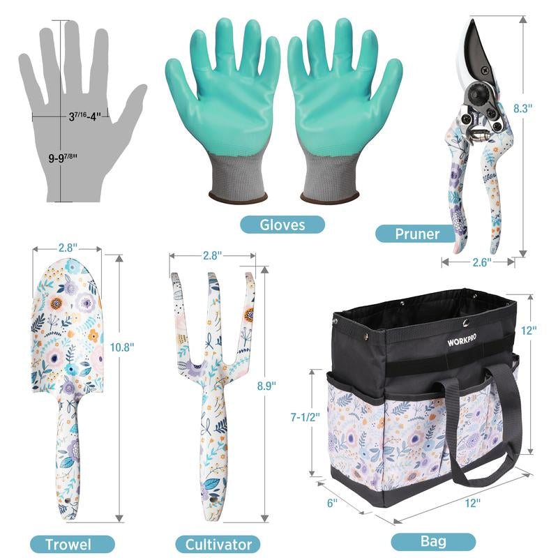 Aluminum Heavy Duty Gardening Tool Set