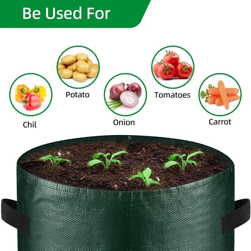 3-Pack 10 Gallon Potato Grow Bags