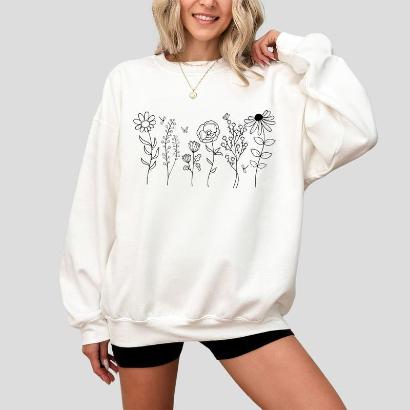 Wild Flowers Breathable T-Shirt