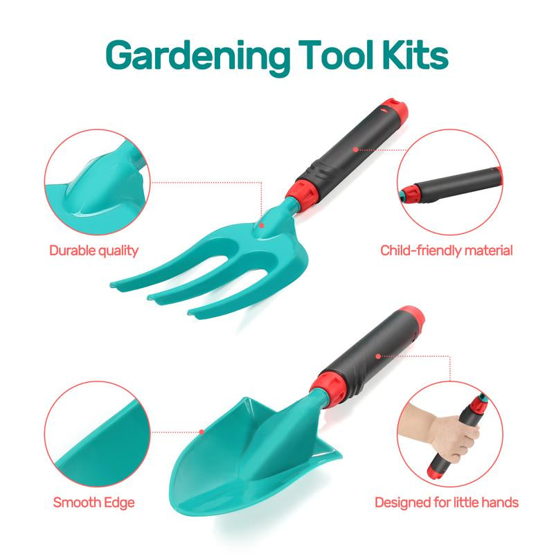 CUTE STONE Kids Gardening Tool Set