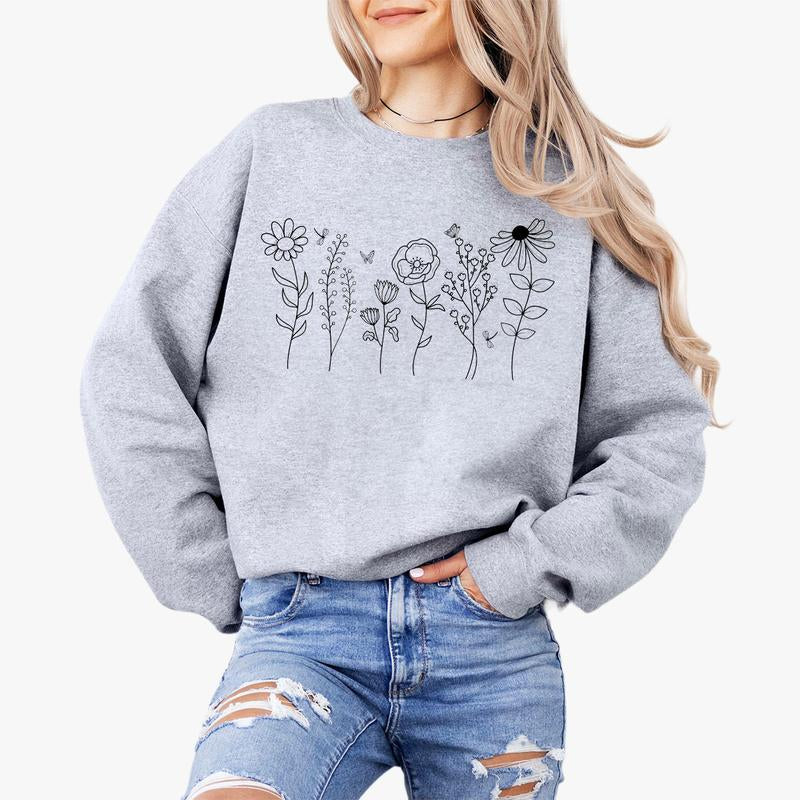 Wild Flowers Breathable T-Shirt