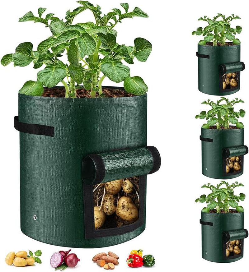 3-Pack 10 Gallon Potato Grow Bags